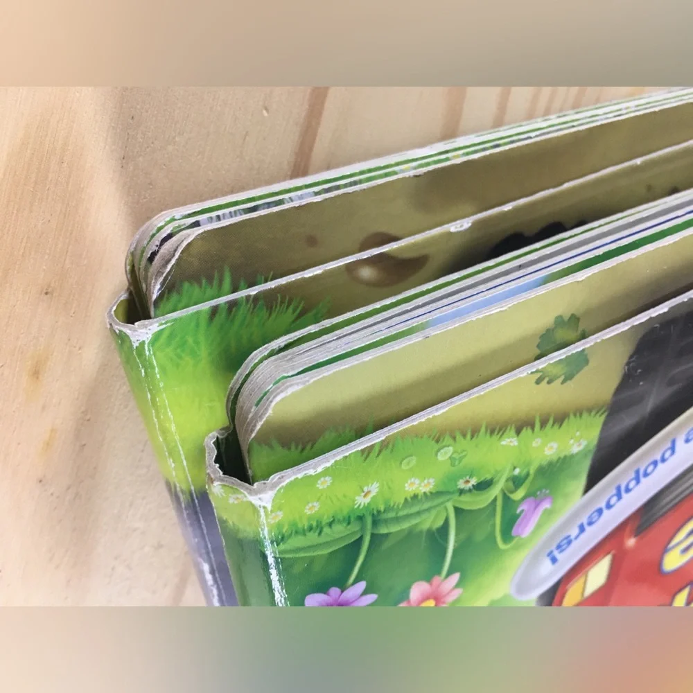 2 Pop and Play Books On the Farm and On the move Brenda Ansley Kids Prek school